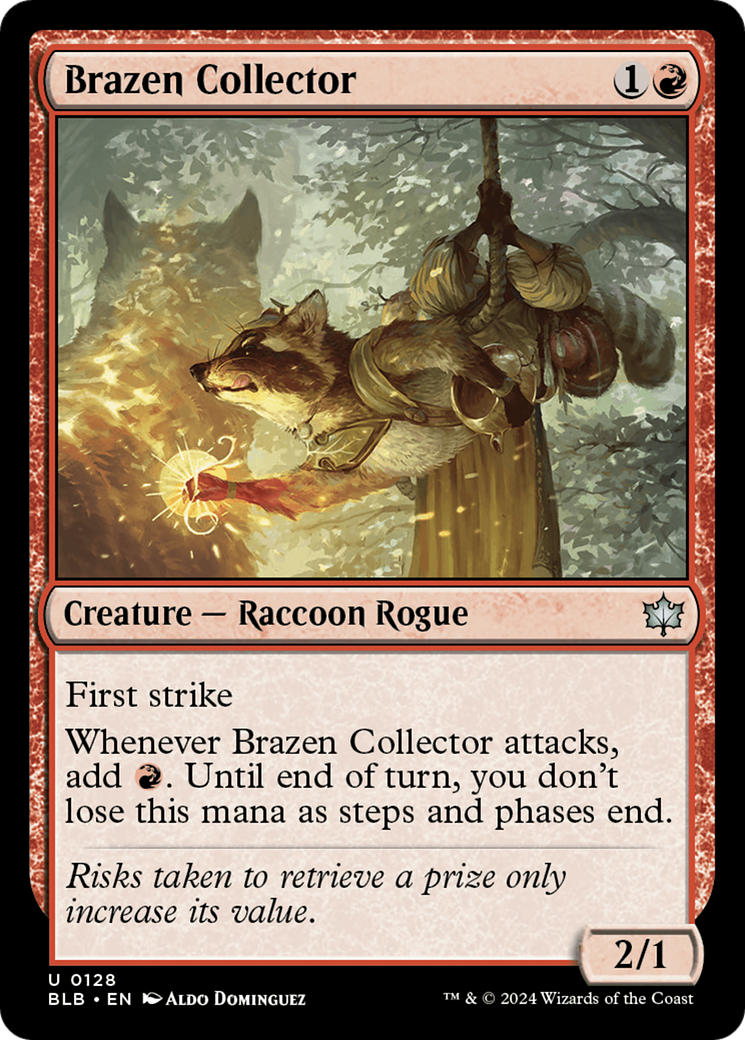 Brazen Collector (128) (Bloomburrow)