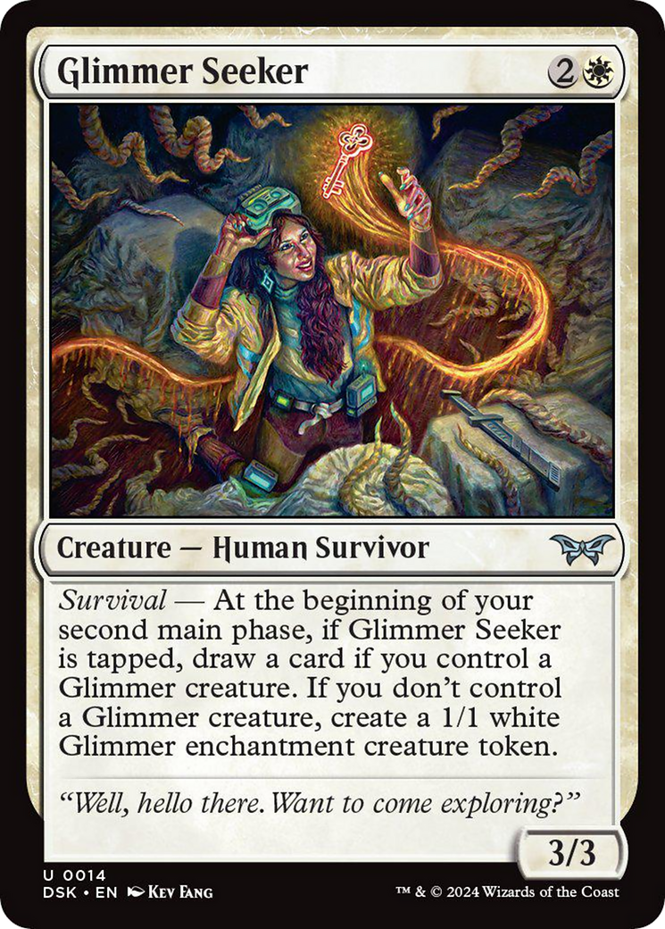 Glimmer Seeker (14) (Duskmourn: House of Horror)