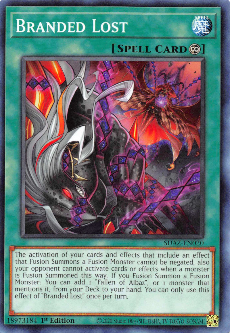 Branded Lost (SDAZ-EN020) (Structure Deck: Albaz Strike)