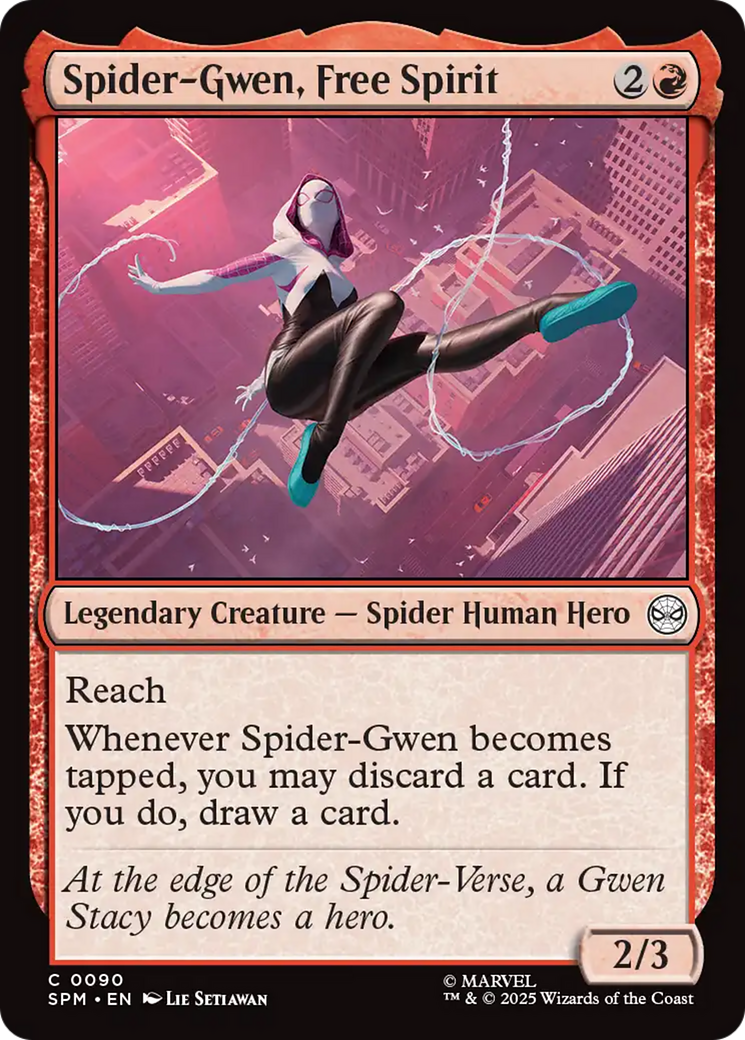 Spider-Gwen, Free Spirit (90) (Marvel's Spider-Man)