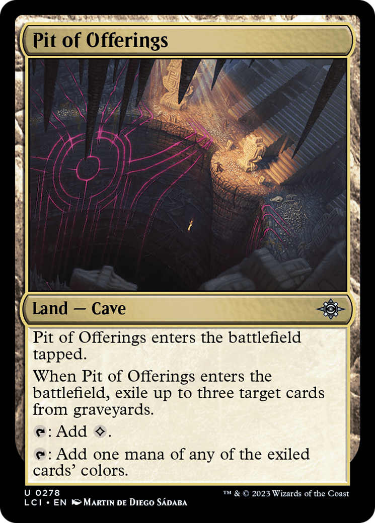 Pit of Offerings (278) (The Lost Caverns of Ixalan)