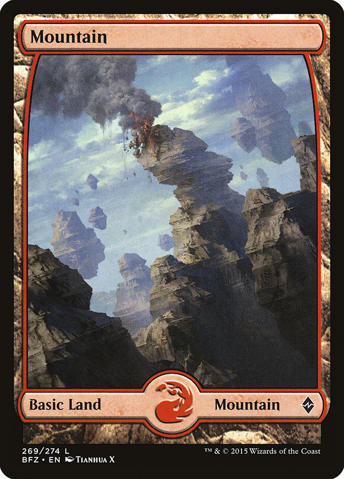 Mountain (269) - Full Art (269) (Battle for Zendikar)