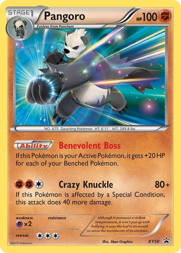 Pangoro - XY50 (XY50) (XY Promos)