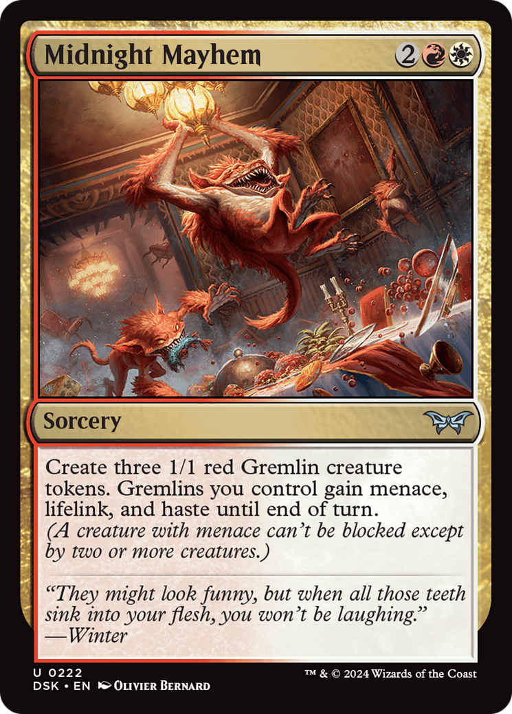 Midnight Mayhem (222) (Duskmourn: House of Horror)