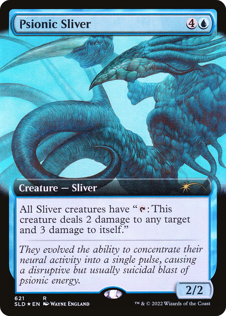 Psionic Sliver (Extended Art) (621) (Secret Lair Drop Series)