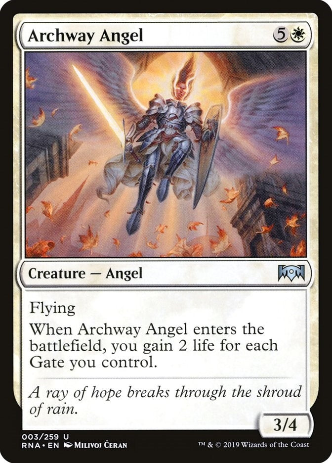 Archway Angel (3) (Ravnica Allegiance)