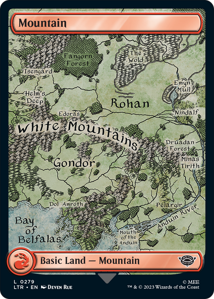 Mountain (0279) (279) (Universes Beyond: The Lord of the Rings: Tales of Middle-earth)