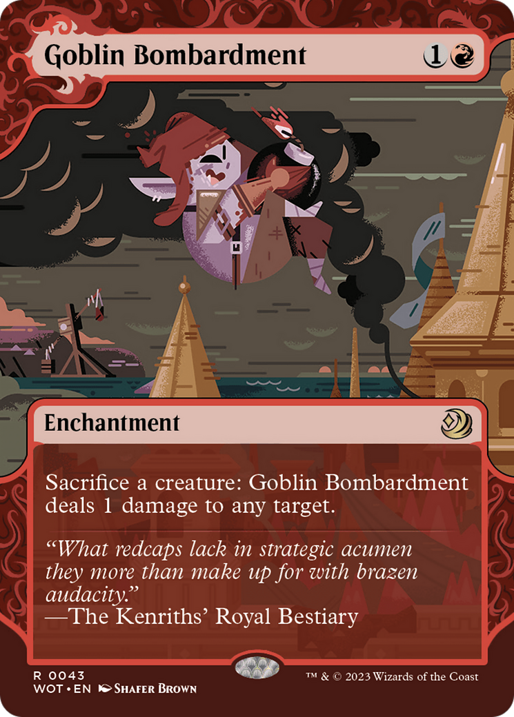 Goblin Bombardment (43) (Wilds of Eldraine: Enchanting Tales)