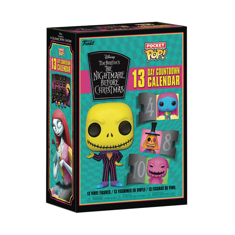 Funko Advent Calendar 2022 13 Days Nightmare Before Christmas Blacklite