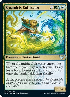 Quandrix Cultivator (218) (Strixhaven: School of Mages)