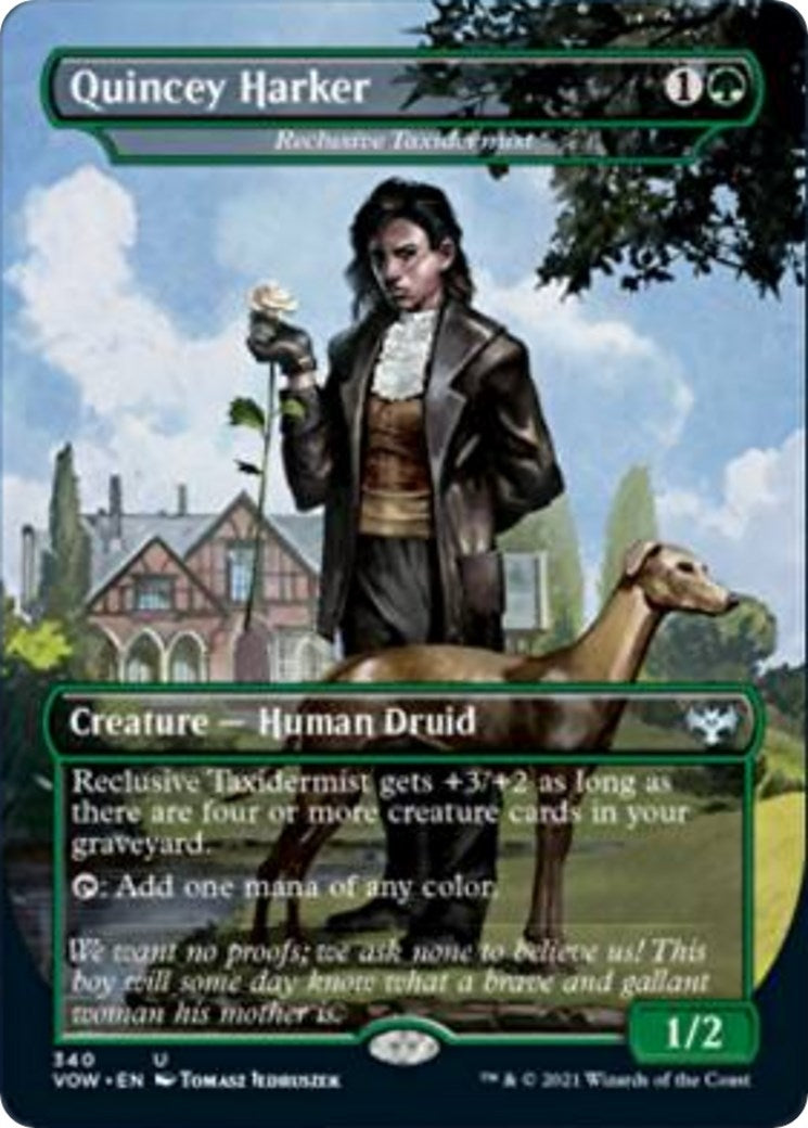 Quincey Harker - Reclusive Taxidermist (340) (Innistrad: Crimson Vow)