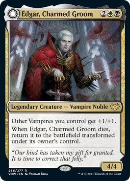 Edgar, Charmed Groom (236) (Innistrad: Crimson Vow)