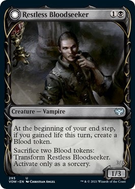 Restless Bloodseeker (Showcase) (295) (Innistrad: Crimson Vow)