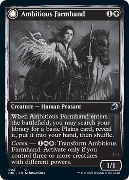 Ambitious Farmhand (2) (Innistrad: Double Feature)