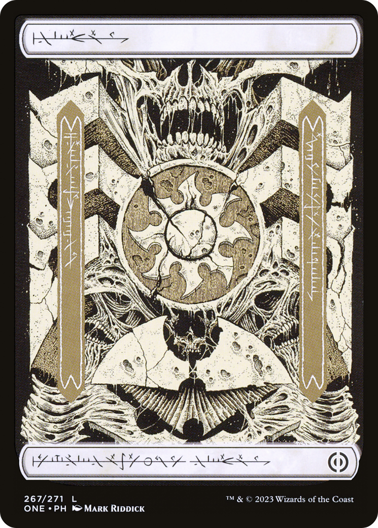 Plains (267) - Full Art (267) (Phyrexia: All Will Be One)