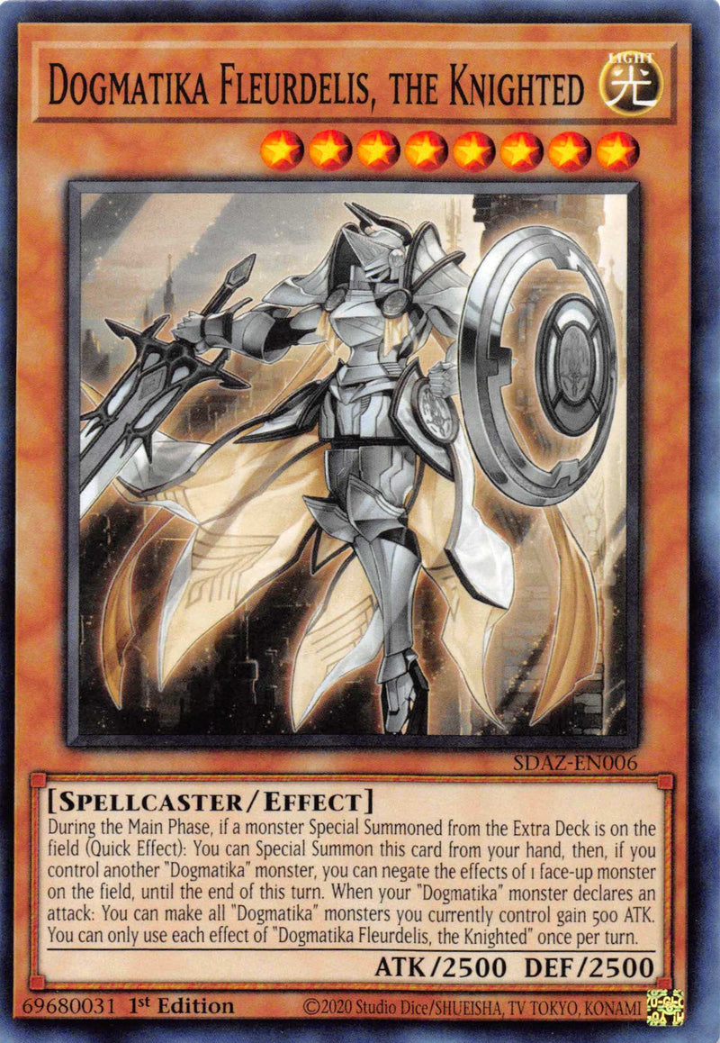 Dogmatika Fleurdelis, the Knighted (SDAZ-EN006) (Structure Deck: Albaz Strike)