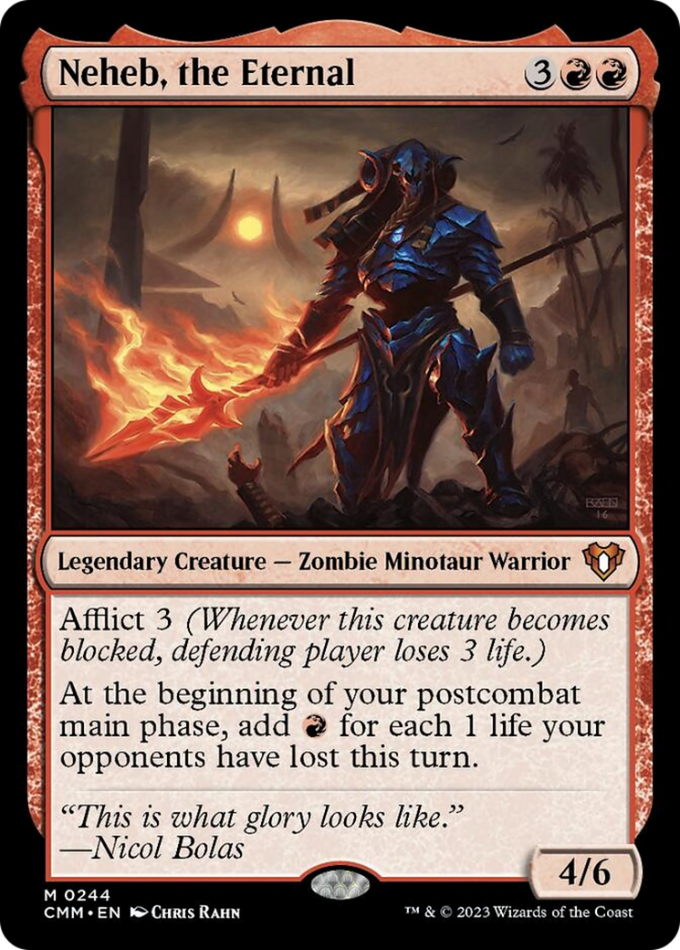 Neheb, the Eternal (244) (Commander Masters)