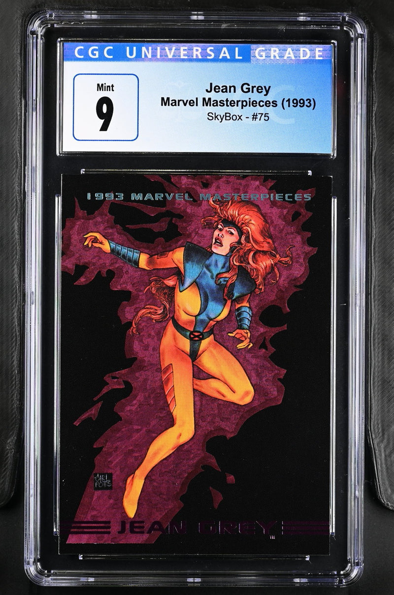 1993 Marvel Masterpieces #75 Jean Grey CGC 9