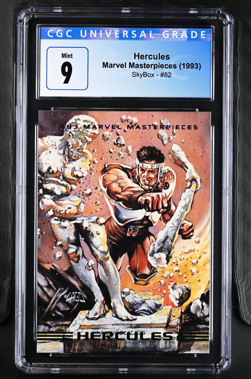 1993 Marvel Masterpieces #82 Hercules CGC 9