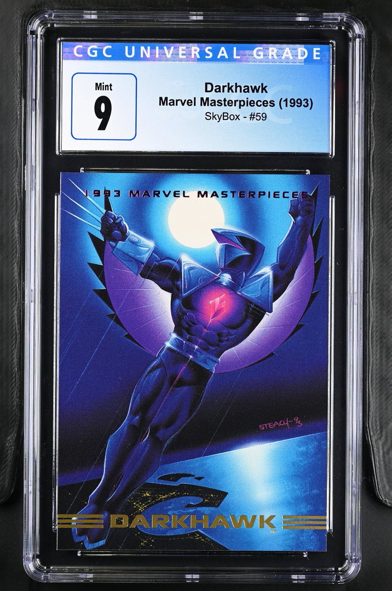 1993 Marvel Masterpieces #59 Darkhawk CGC 9