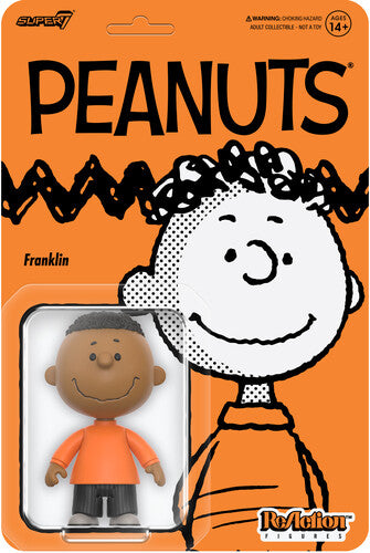 Super7 ReAction Peanuts Wave 7 Franklin Collectible Figure