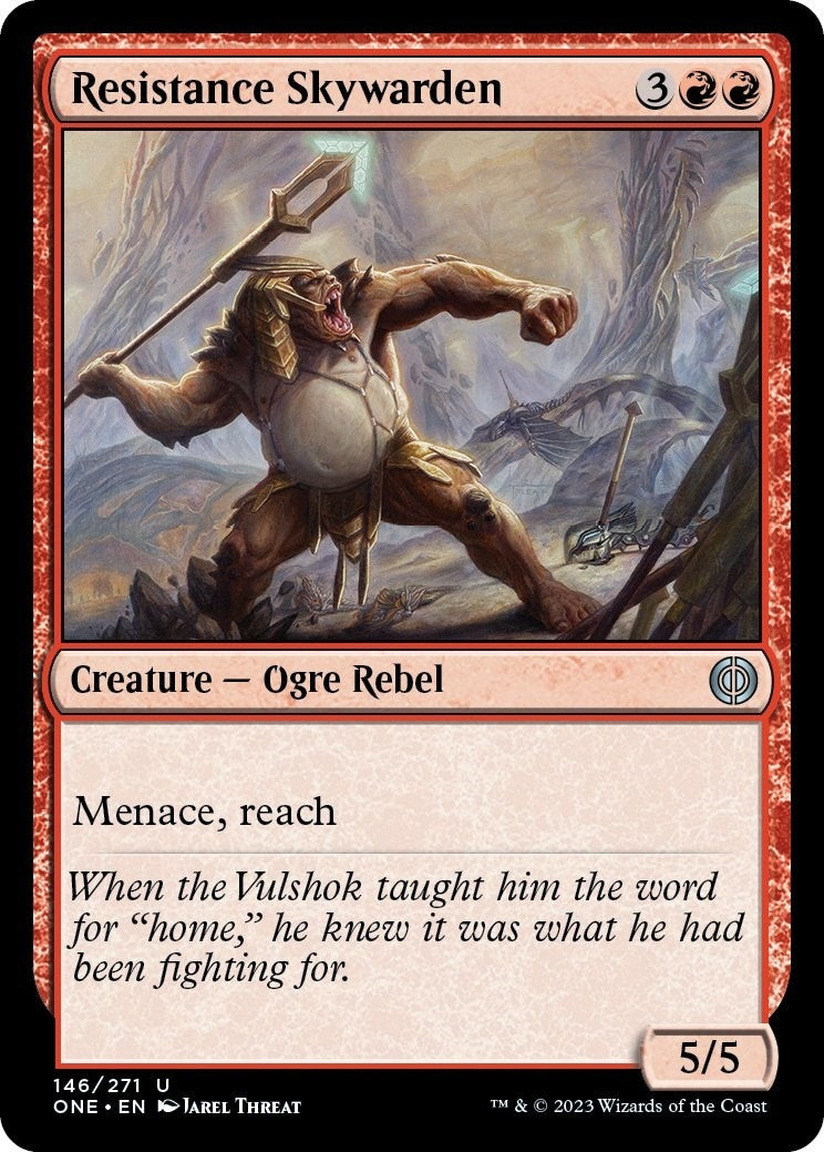 Resistance Skywarden (146) (Phyrexia: All Will Be One)