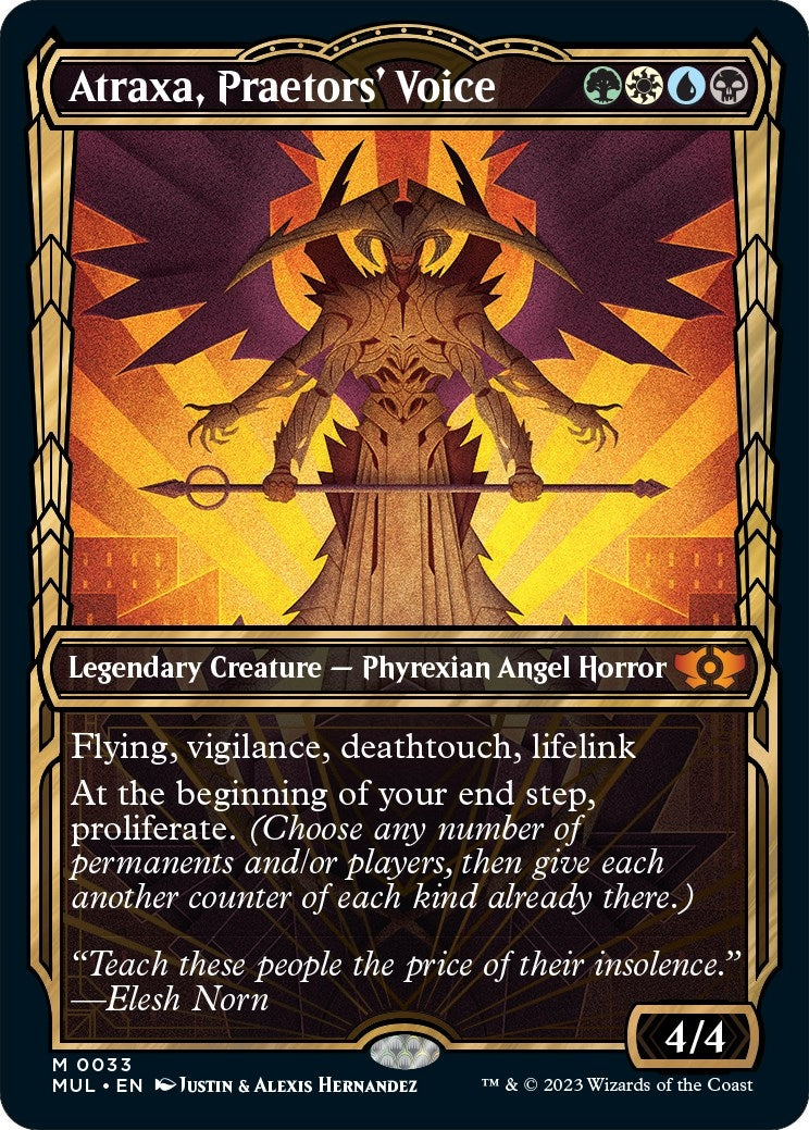 Atraxa, Praetors' Voice (33) (March of the Machine: Multiverse Legends)