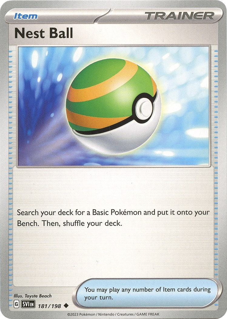 Nest Ball (181/198) (SV01: Scarlet & Violet Base Set)