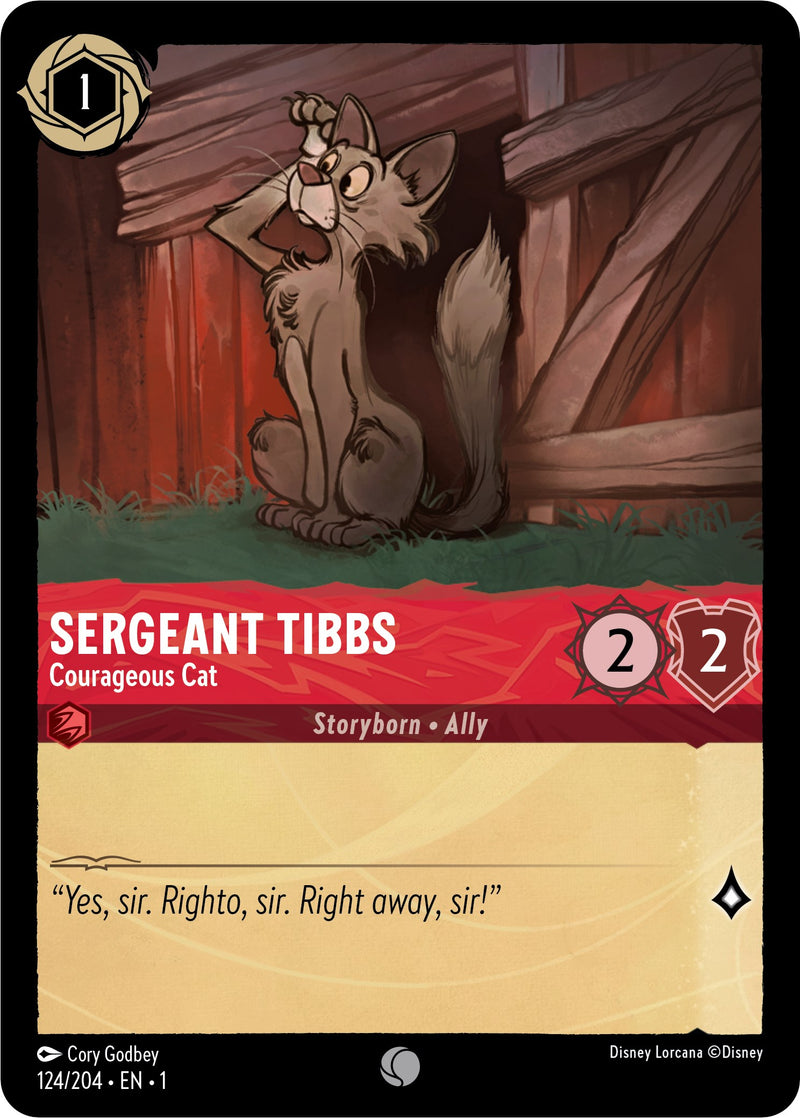 Sergeant Tibbs - Courageous Cat (124/204) (The First Chapter)