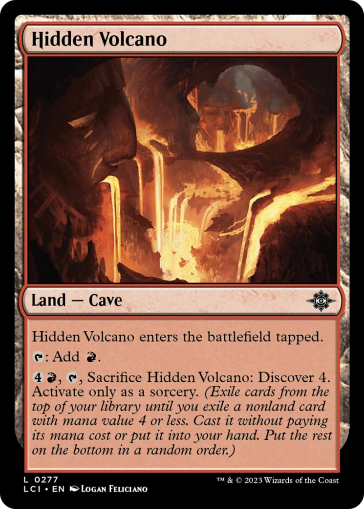 Hidden Volcano (277) (The Lost Caverns of Ixalan)