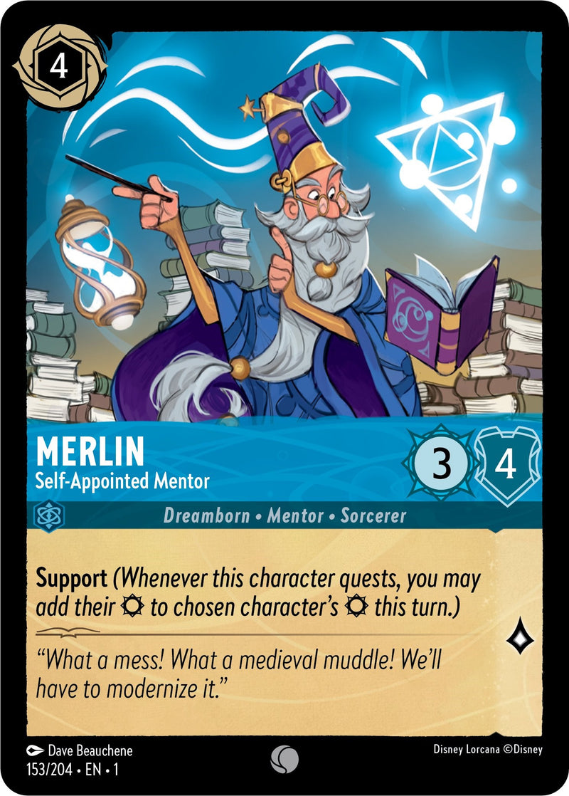 Merlin - Self-Appointed Mentor (153/204) (The First Chapter)