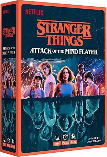 Stranger Things Attack Of The Mind Flayer Board Game