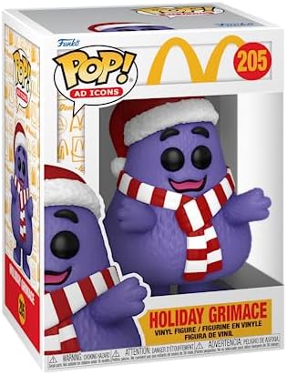 Funko POP! Holiday Grimace McDonald's Vinyl Figure #205