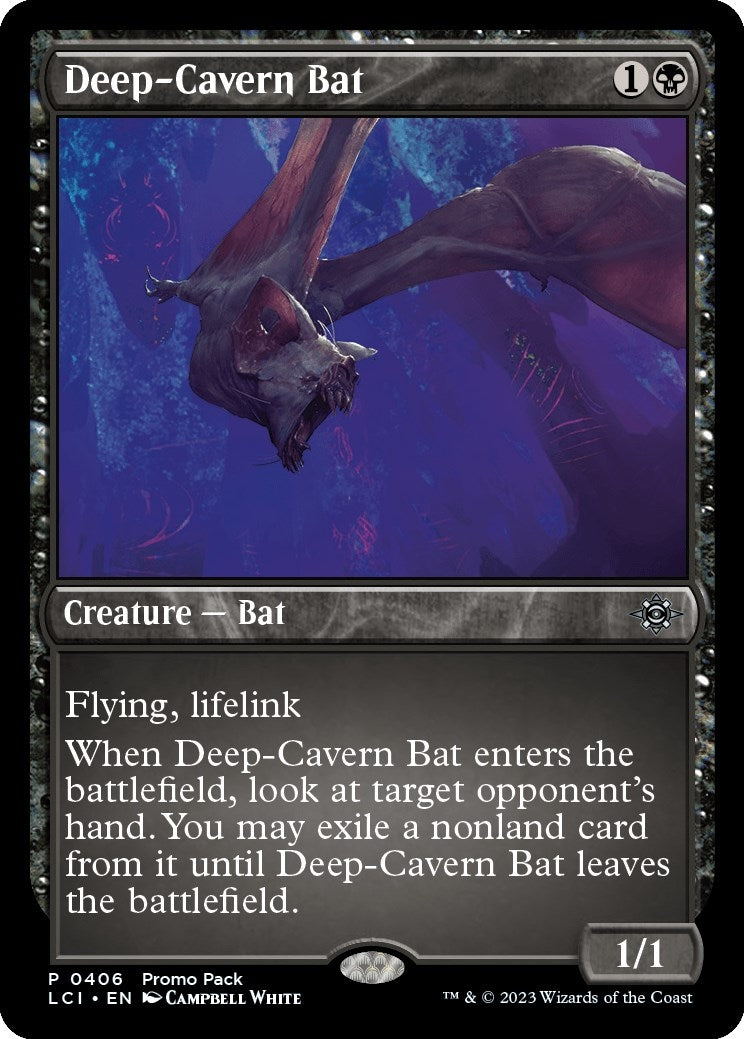 Deep-Cavern Bat (406) (Promo Pack: The Lost Caverns of Ixalan)
