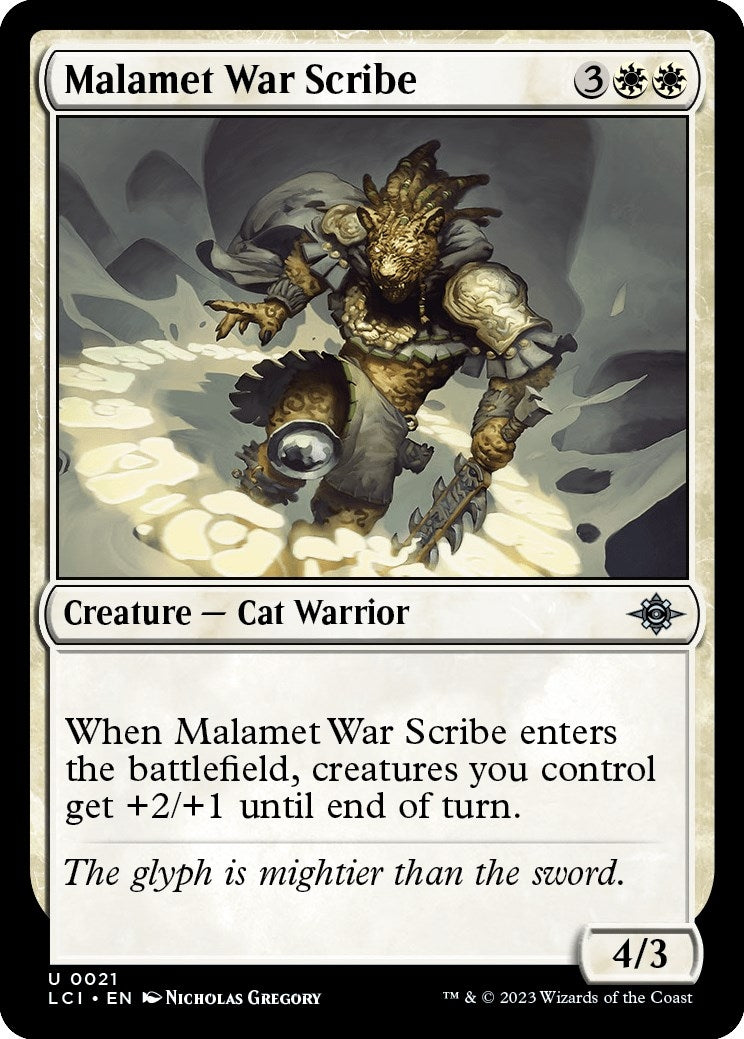 Malamet War Scribe (21) (The Lost Caverns of Ixalan)