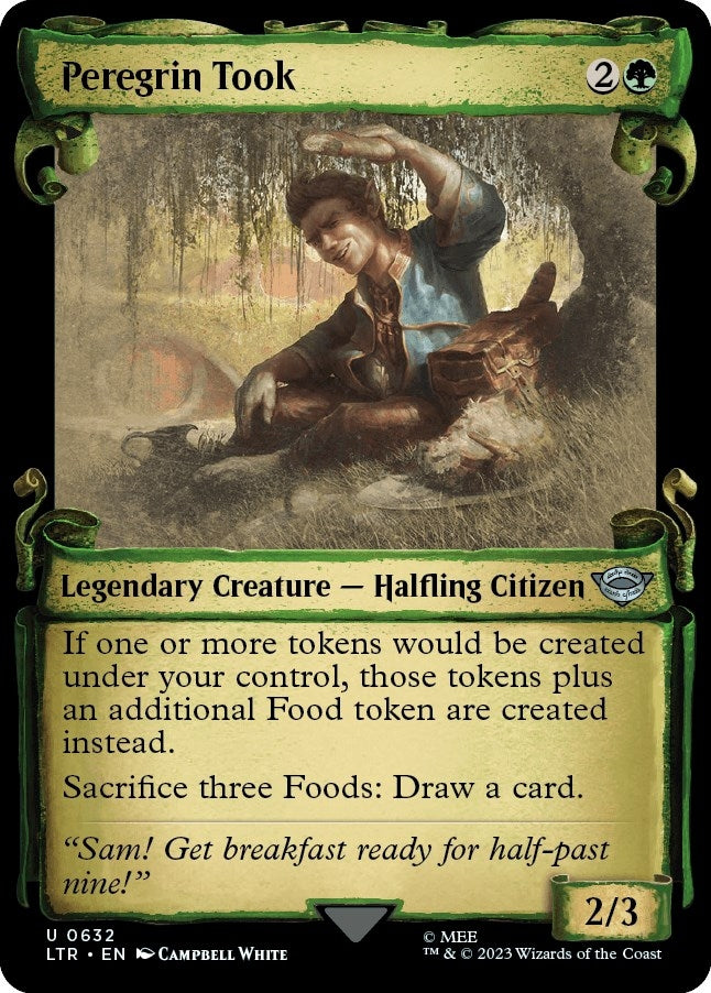 Peregrin Took (Showcase Scrolls) (632) (Universes Beyond: The Lord of the Rings: Tales of Middle-earth)