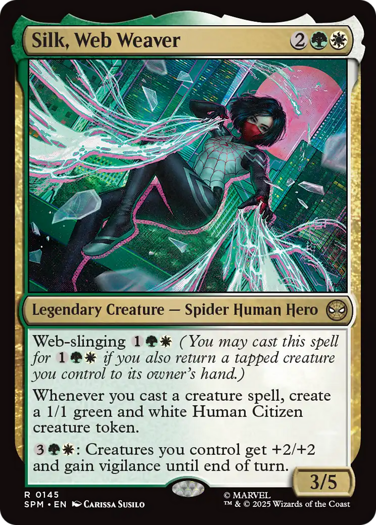 Silk, Web Weaver (145) (Marvel's Spider-Man)