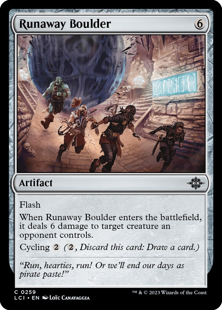 Runaway Boulder (259) (The Lost Caverns of Ixalan)