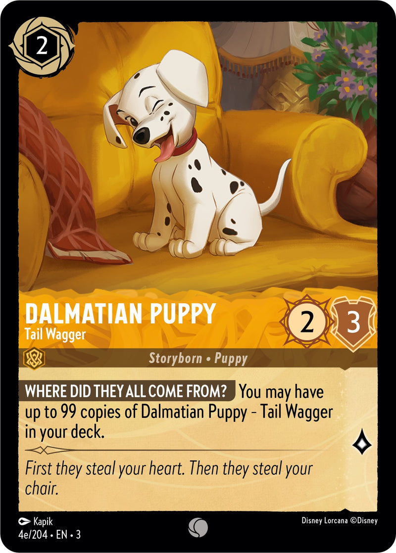 Dalmatian Puppy - Tail Wagger (4e/204) (4e/204) (Into the Inklands)