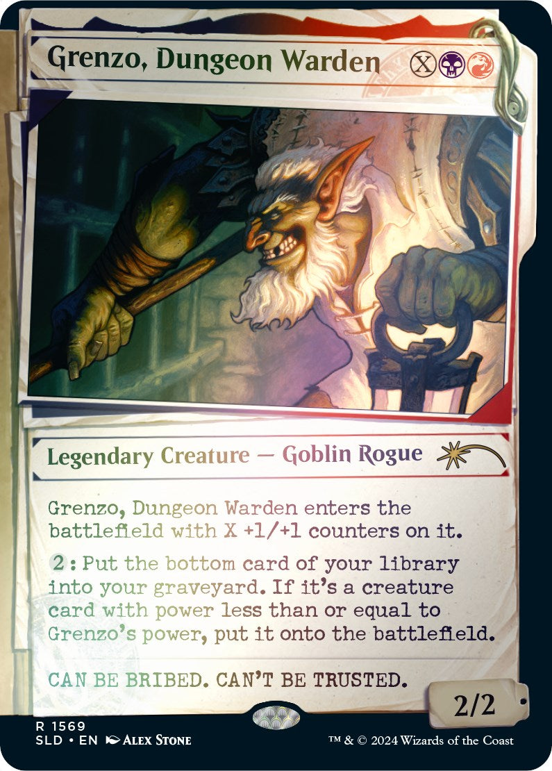 Grenzo, Dungeon Warden (Rainbow Foil) (1569) (Secret Lair Drop Series)