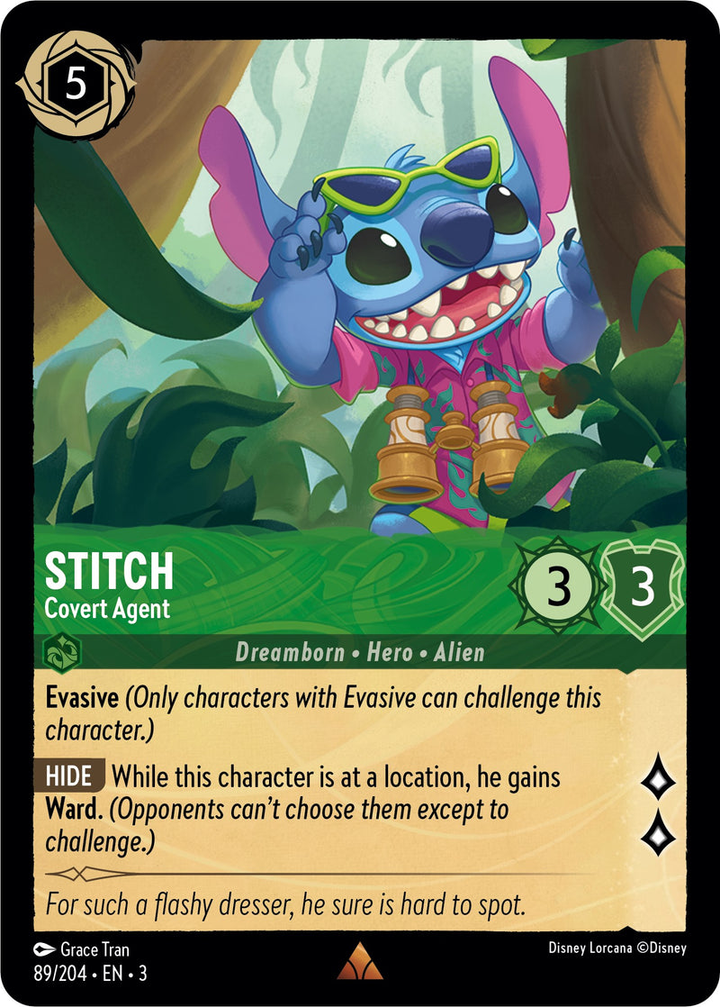 Stitch - Covert Agent (89/204) (Into the Inklands)