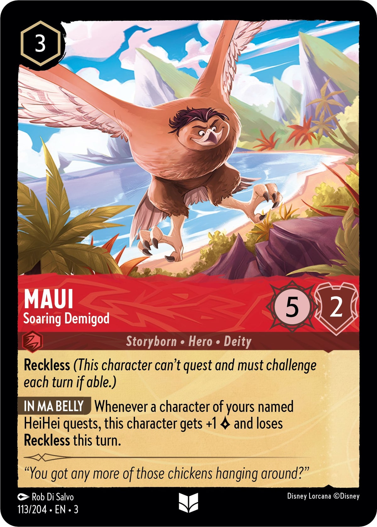 Maui - Soaring Demigod (113/204) (Into the Inklands)