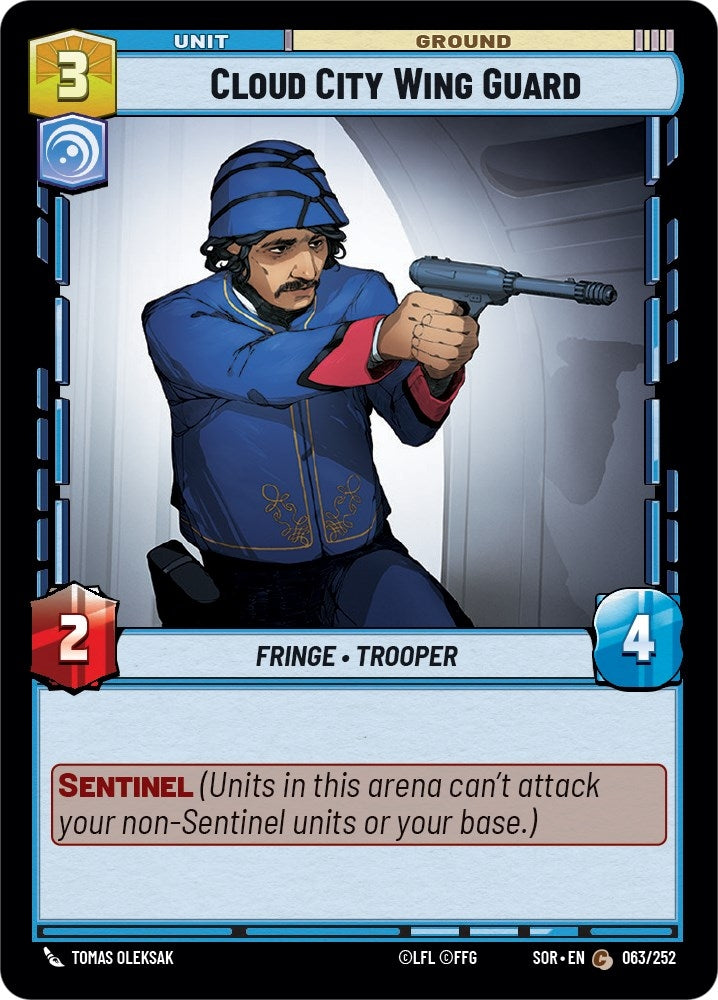 Cloud City Wing Guard (063/252) (Spark of Rebellion)