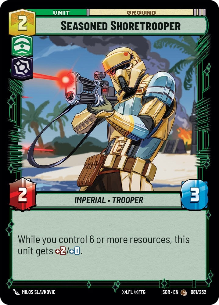 Seasoned Shoretrooper (081/252) (Spark of Rebellion)