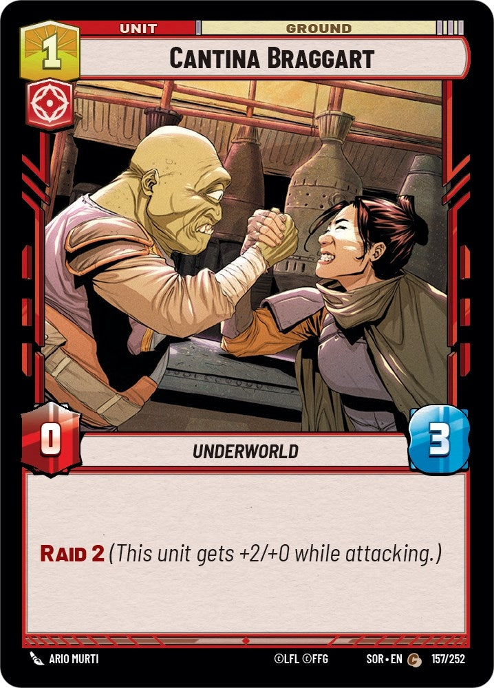 Cantina Braggart (157/252) (Spark of Rebellion)