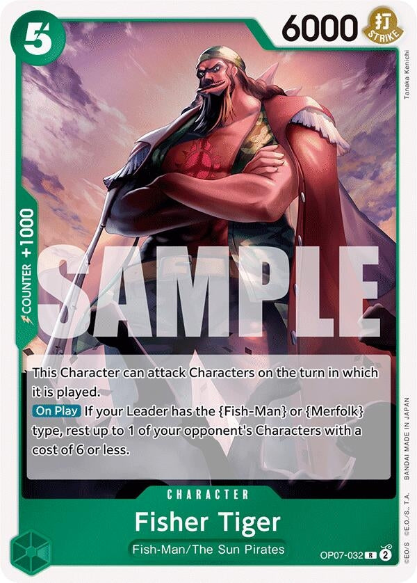 Fisher Tiger (OP07-032) (500 Years in the Future)