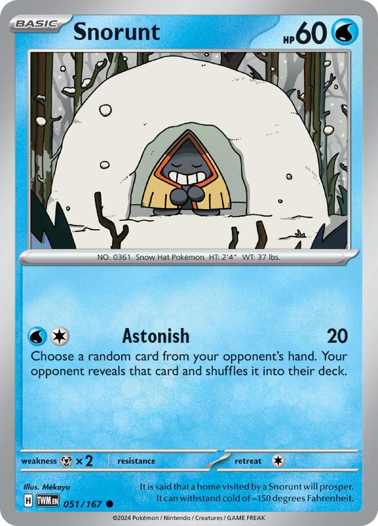 Snorunt (051/167) (SV06: Twilight Masquerade)
