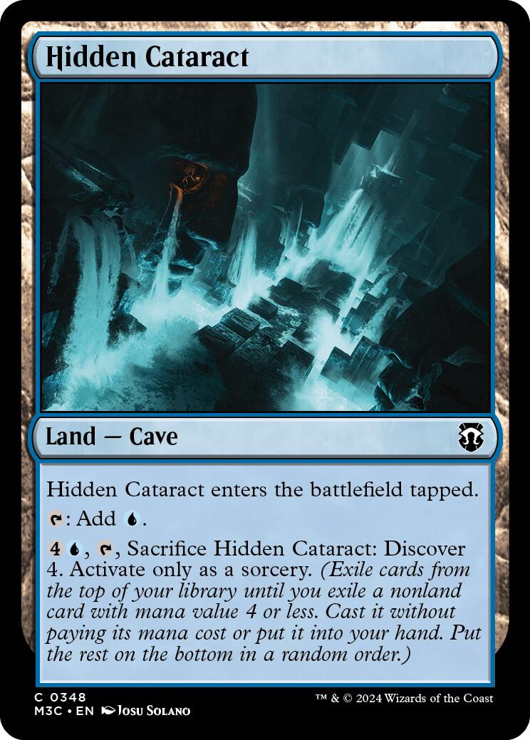 Hidden Cataract (348) (Commander: Modern Horizons 3)
