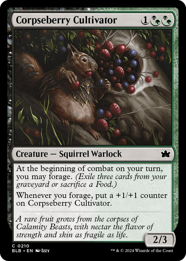 Corpseberry Cultivator (210) (Bloomburrow)
