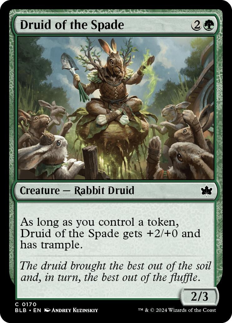 Druid of the Spade (170) (Bloomburrow)